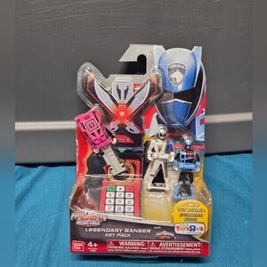 Power Rangers Megaforce Legendary Ranger Key Pack - Pink, White, Light Blue